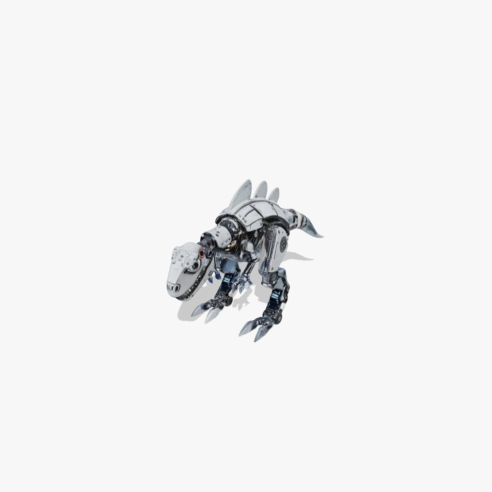 Futuristic Robotic Dinosaur Model Pack